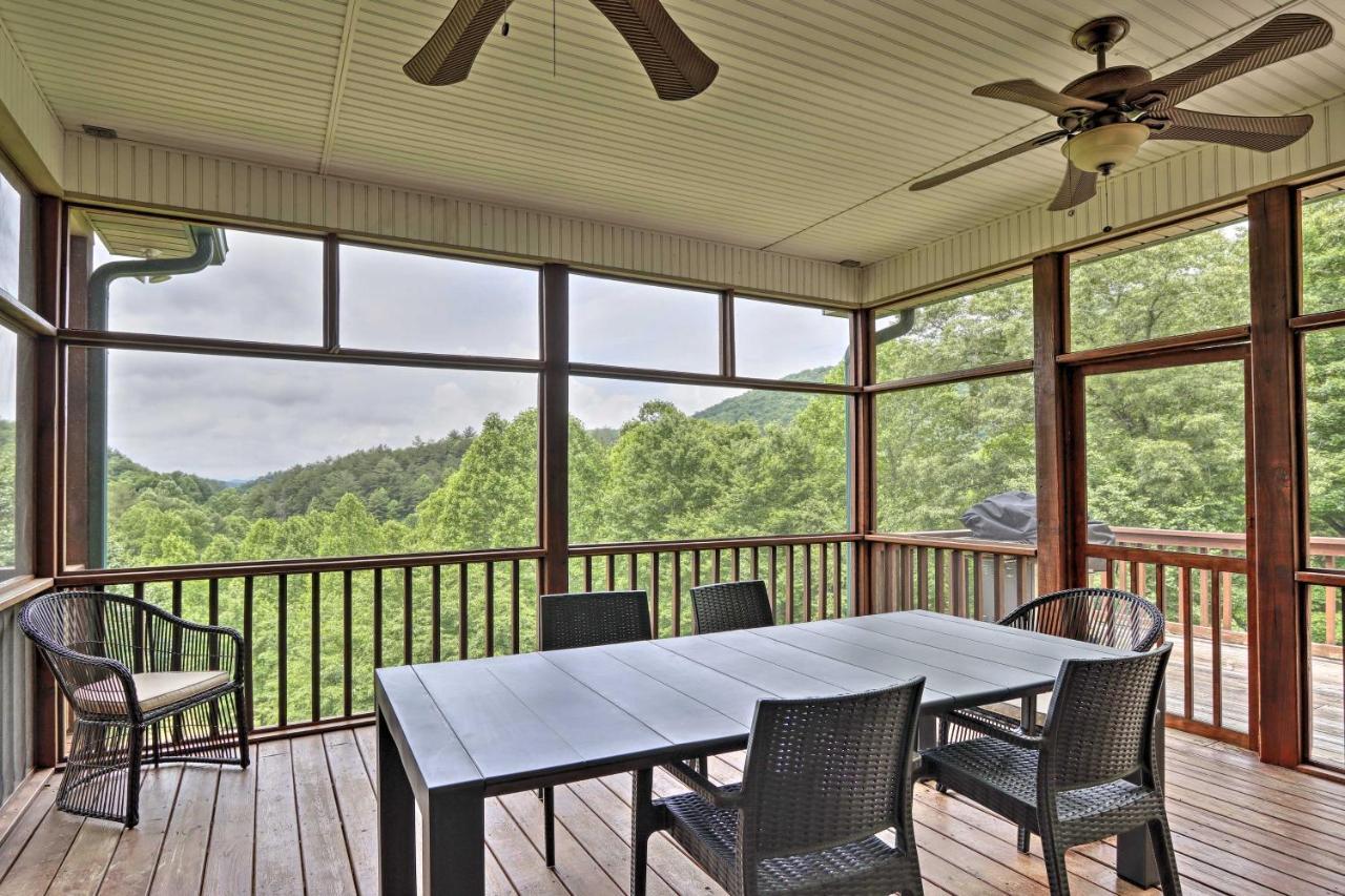 Expansive Home On 16 Acres With Smoky Mountain Views Murphy Kültér fotó